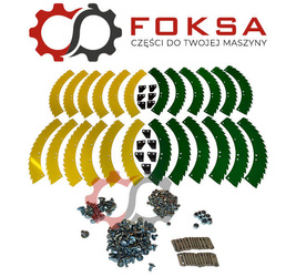 Zestaw noży do sieczkarni MWS