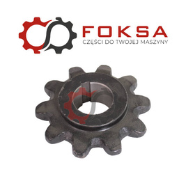 Zębatka podajnika pochyłego