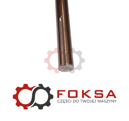 Wał odrzutnika słomy