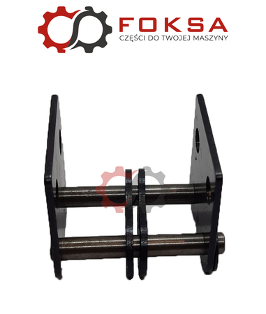 Spinka łańcucha z płytkami bocznymi