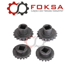 Zestaw zębatek podsiewacza nawozów 2+2