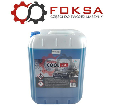 Płyn do chłodnic Niebieski 20l - koncentrat