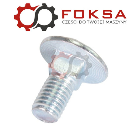 Śruba zamkowa nożyka kosiarki rotacyjnej