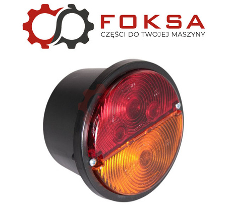 Lampa tylna prawa bez podświetlenia Plastikowa