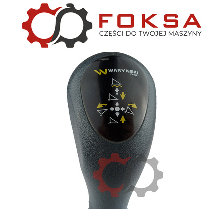 Joystick pod linki zakończone widełkami z 1 przełącznikiem