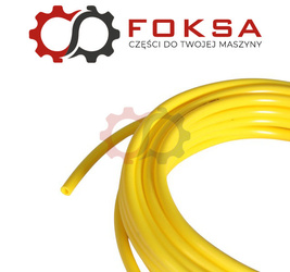 Przewód paliwowy gumowy żółty przezroczysty 3x5,5mm