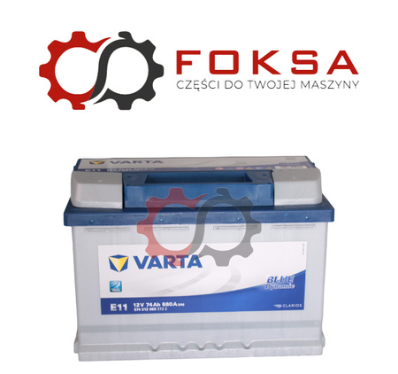 Akumulator rozruchowy VARTA P+ E11 BLUE DYNAMIC