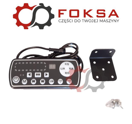 Belka ostrzegawcza 138 LED z panelem sterującym