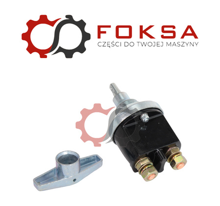 Odłącznik akumulatora / wyłącznik masy - hebel