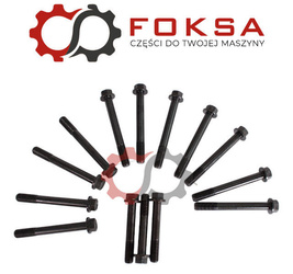 Śruby głowicy komplet 11 szt + 3 szt