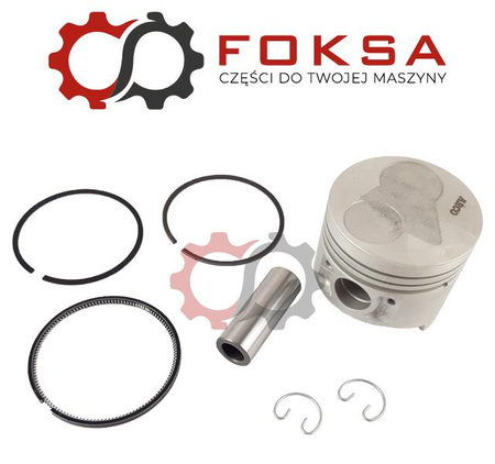 Tłok kompletny z pierścieniami +0,50mm