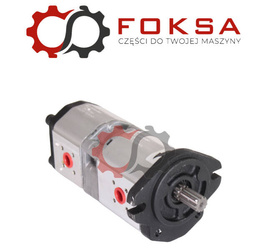 Pompa hydrauliczna dwusekcyjna