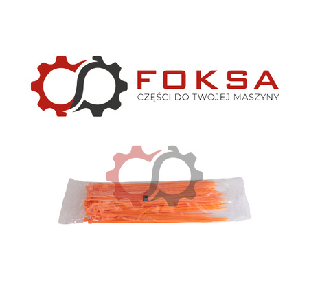 Opaska kablowa / trytytka WURTH- pomarańczowa (op 100 szt)