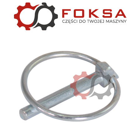 Zatyczka / Zawleczka z kółkiem 6mm