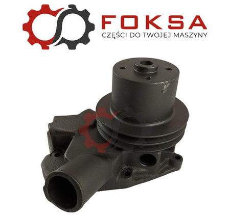 Pompa wody z kołem pasowym na dwa paski