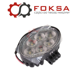 Lampa robocza 24LED, 5700K, 1920lm elipsa OSRAM - rozproszona