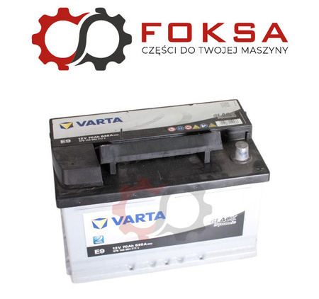 Akumulator rozruchowy VARTA P+ BLACK DYNAMIC