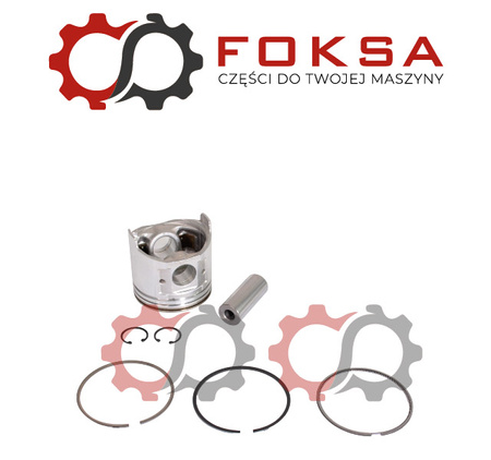 Tłok kompletny z pierścieniami
