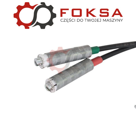 Dźwignia sterująca hydrauliką z linkami