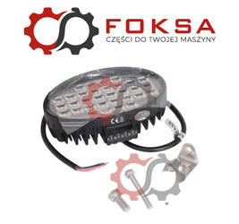 Lampa robocza 32LED OSRAM, 5700K, 2560lm  - elipsa