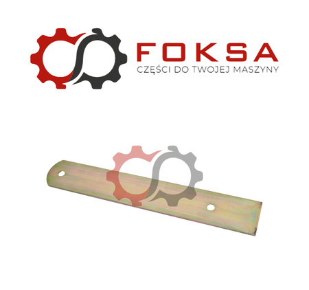 Listwa metalowa prowadząca przenośnika pochyłęgo