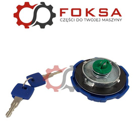 Korek zbiornika z kluczykiem