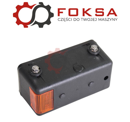 Lampa z kierunkowskazem przednia na błotnik Prawa