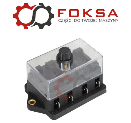 Skrzynka bezpieczników - 4 płaskie