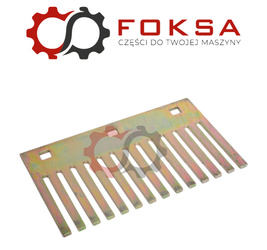 Łopatka wirnika rozdzielacza promieniowego