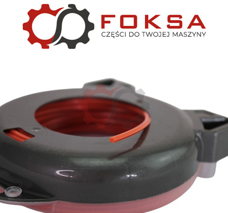 Żyłka podkaszarki 2,7 x 15m gwiazdka 5-kątna - pomarańczowa