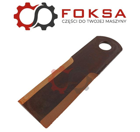 Nóż sieczkarni gładki Rasspe