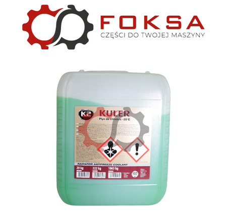 Płyn do chłodnic Zielony 20L