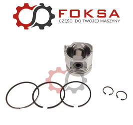 Tłok z pierścieniami