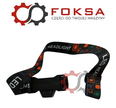 Latarka czołowa LED z magnesem