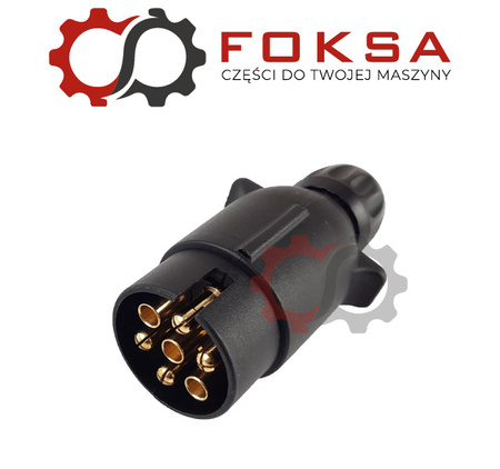 Wtyczka świateł przyczepy 7-biegunowa ERICH JEAGER