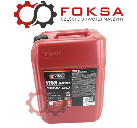 Olej hydrauliczno-przekładniowy Venol Utto 20L