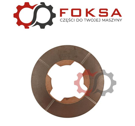 Tarcza cierna z okładziną