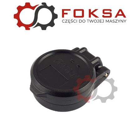 Pokrywa gniazda hydraulicznego z dekielkiem - czarna FASTER