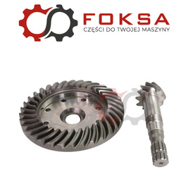 Wałek ataku z kołem talerzowym