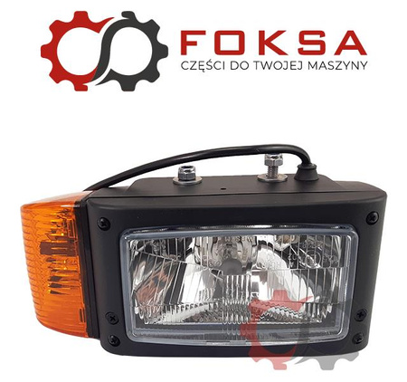 Reflektor przedni z kierunkowskazem - lewy