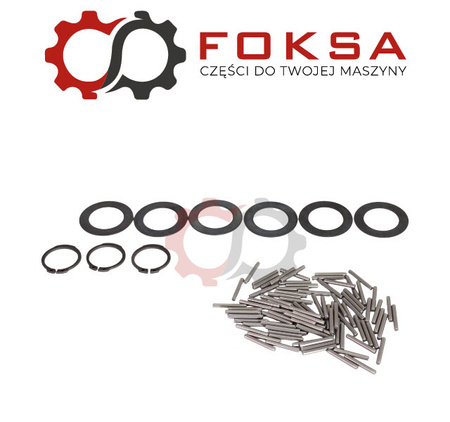 Zestaw igiełek i podkładek zwolnicy