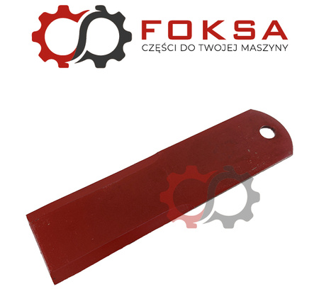 Nóż sieczkarni stały gładki