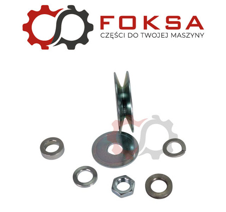 Koło pasowe alternatora - zestaw ORG