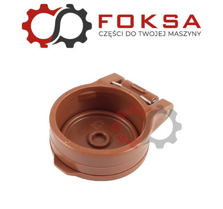 Pokrywa gniazda hydraulicznego z dekielkiem - brązowa FASTER