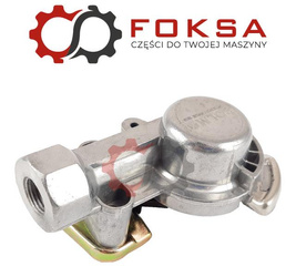 Złącze powietrza miękkie (czarne)- ciągnik (16mm)