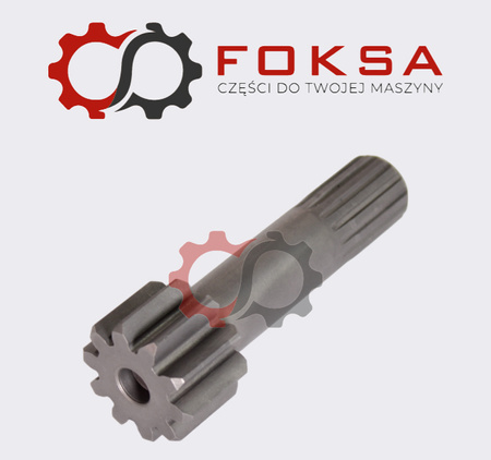 Wałek centralny kół satelitarnych zwolnicy