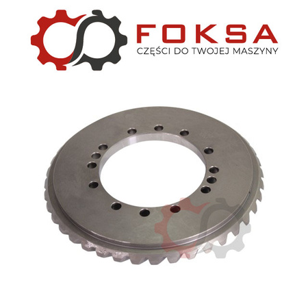 Koło z wałkiem ataku / atak