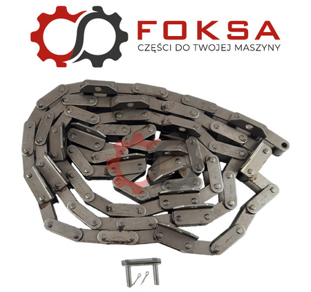 Łańcuch kompletny podajnika pochyłego