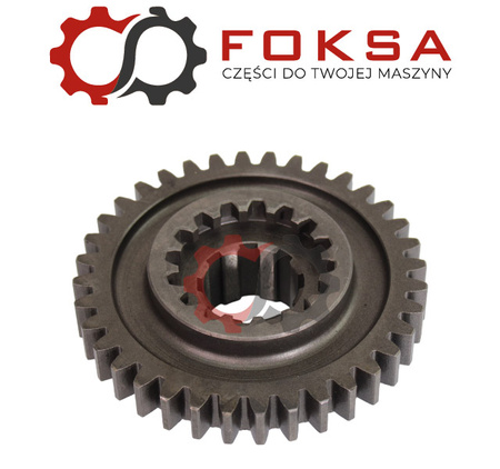 Koło III biegu i reduktora przesuwne