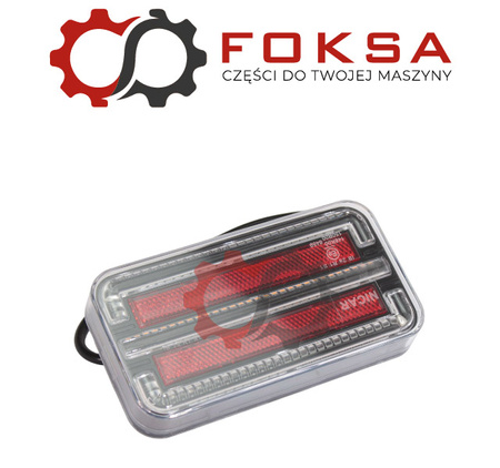 Lampa tylna zespolona LED z dynamicznym kierunkowskazem - prawa